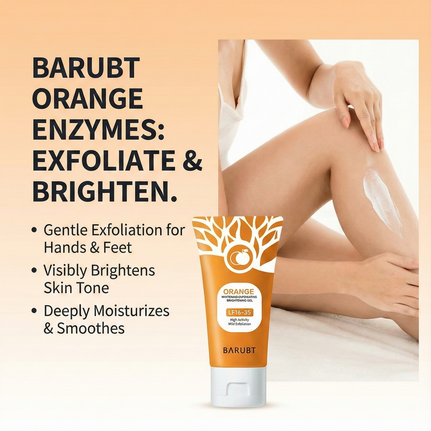 BARUBT™ Orange Whitening Exfoliating Gel