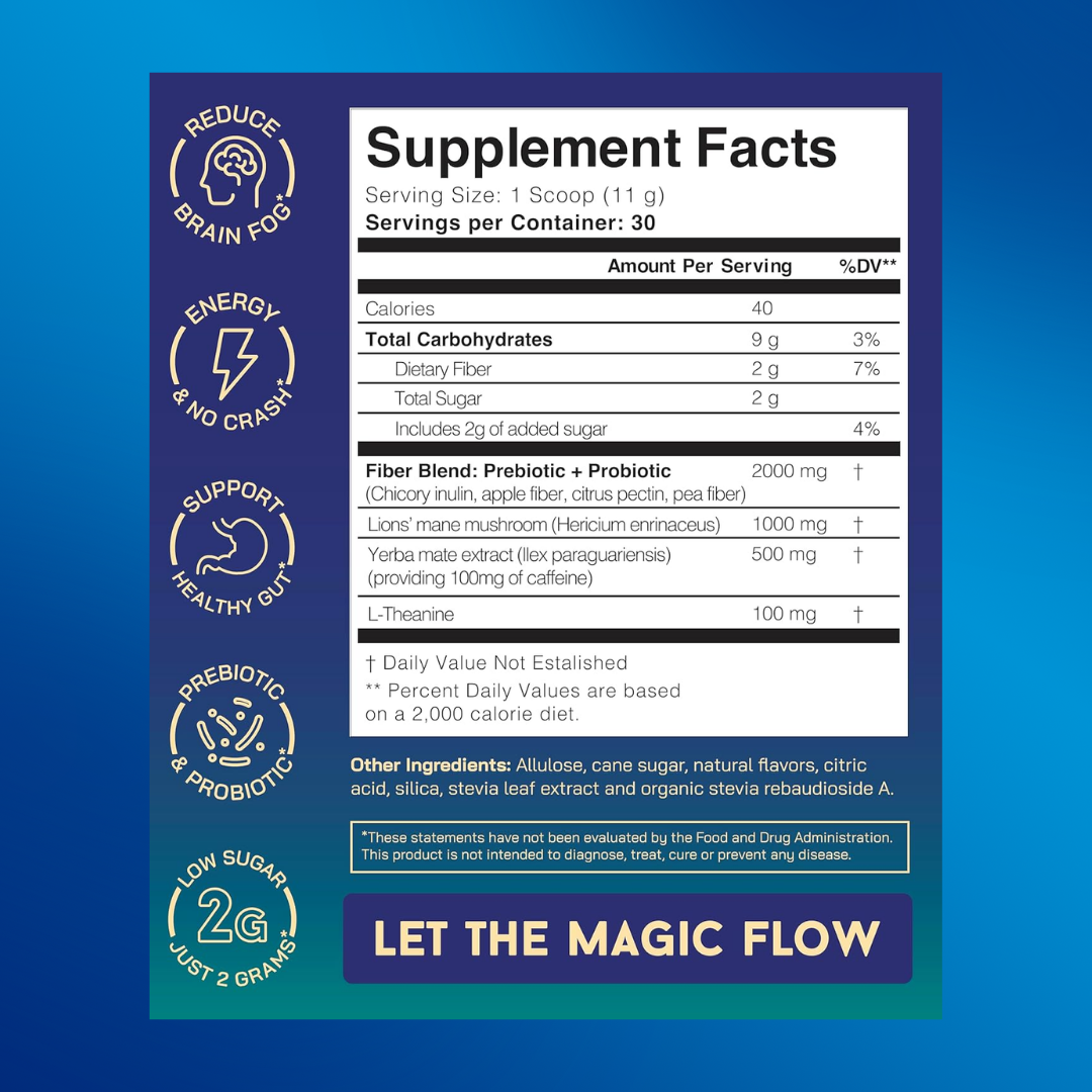 Brainista® Instant Energy & Focus Powder