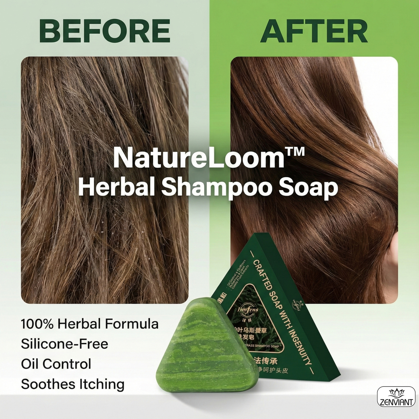 NatureLoom™ Usman Grass Shampoo Soap