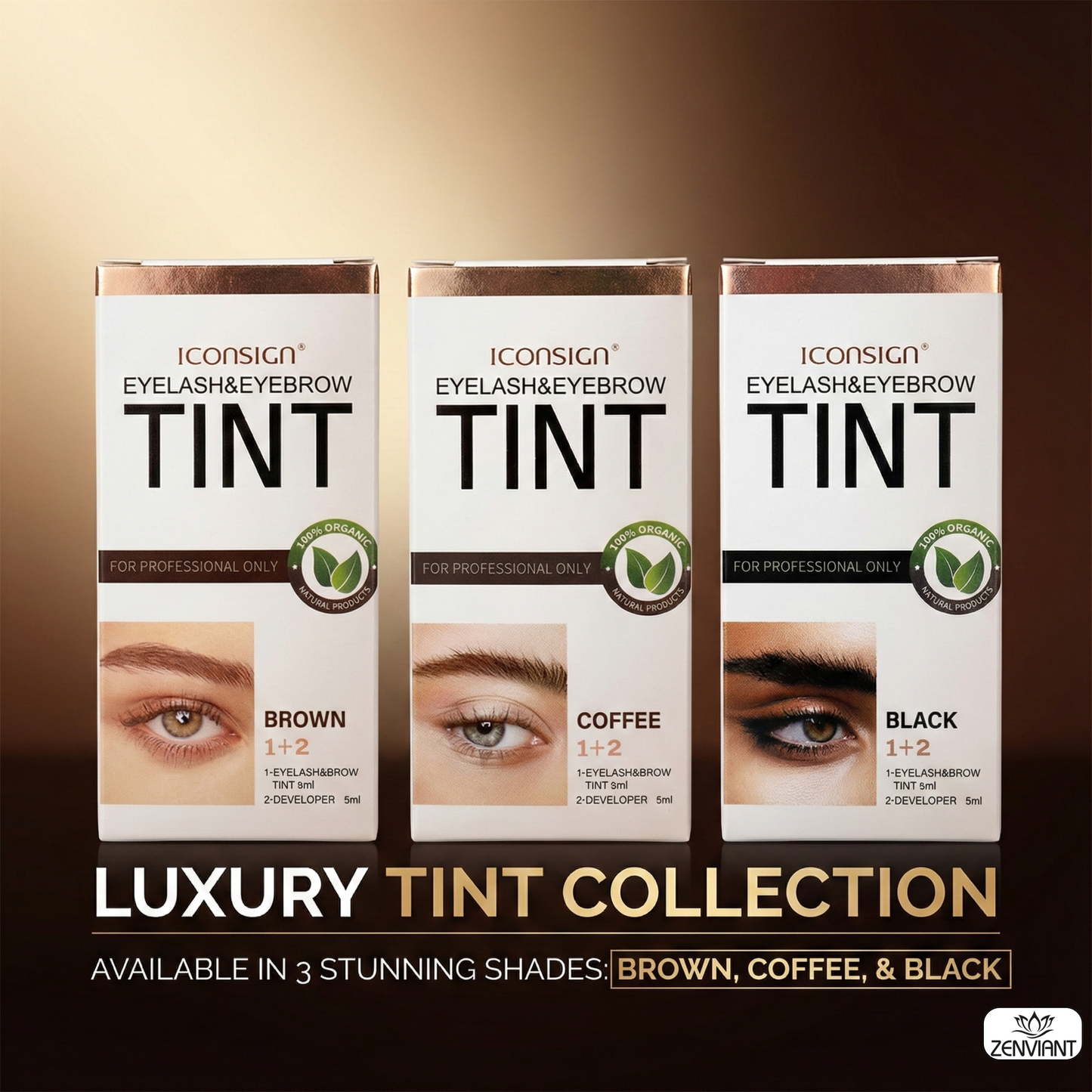 ICONSIGN® Eyelash & Eyebrow Tint Kit