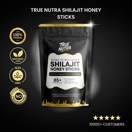 True Nutra Shilajit Honey Sticks