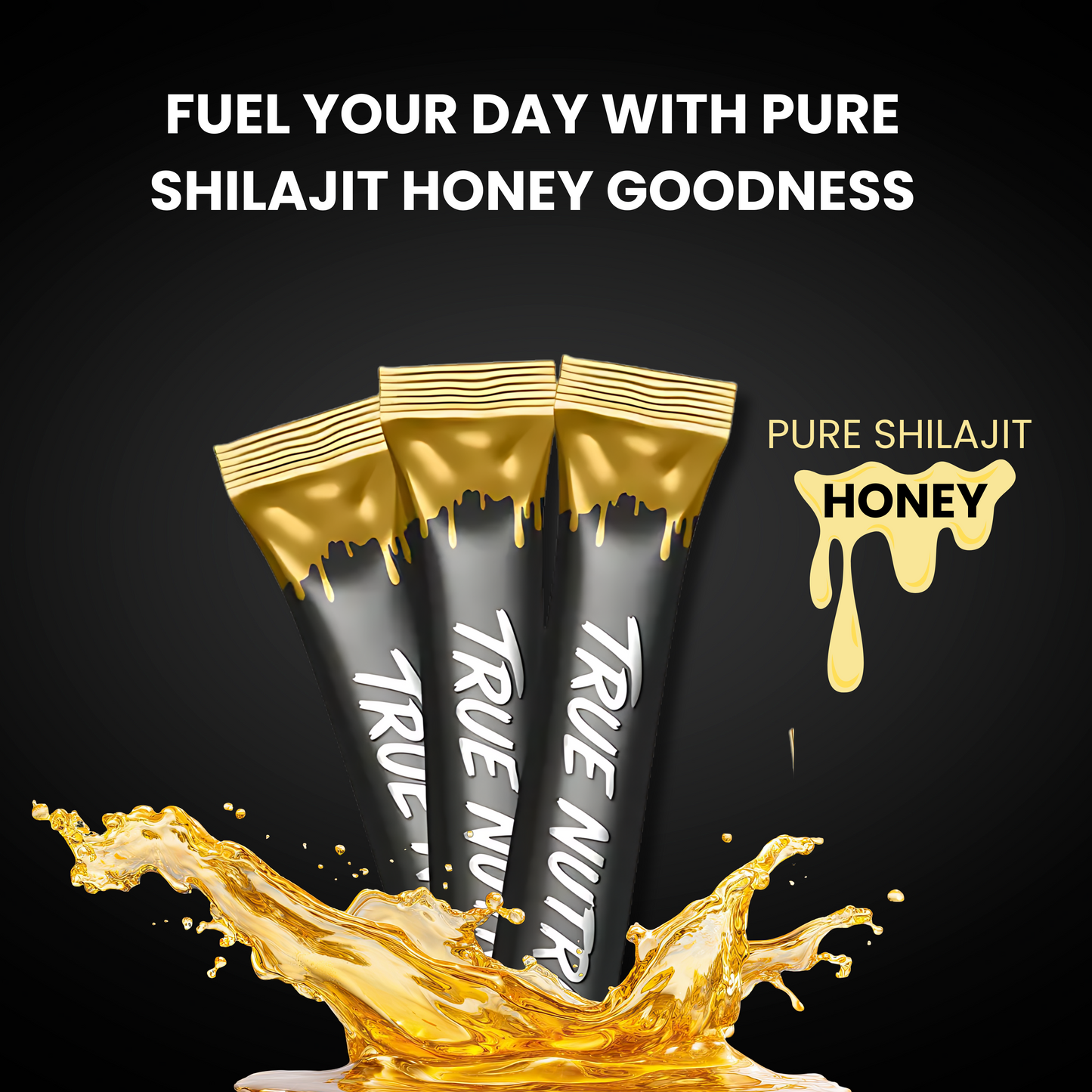 True Nutra Shilajit Honey Sticks