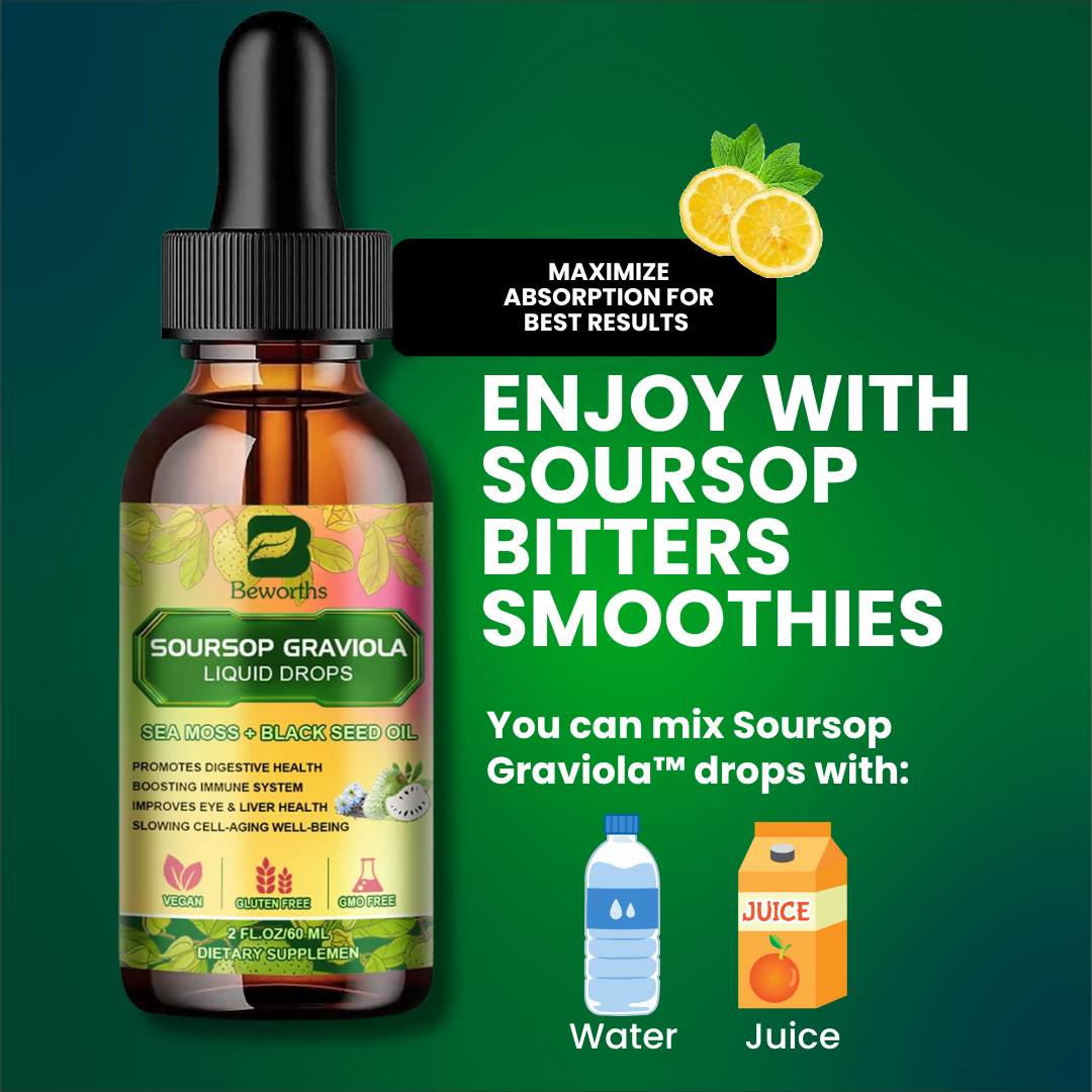 Soursop Graviola™ Organic Immunity & Detox Drops