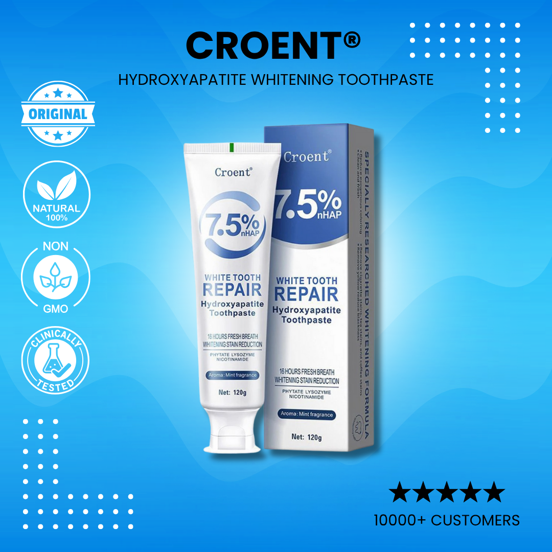 Croent® Hydroxyapatite Whitening Toothpaste – Zenviant