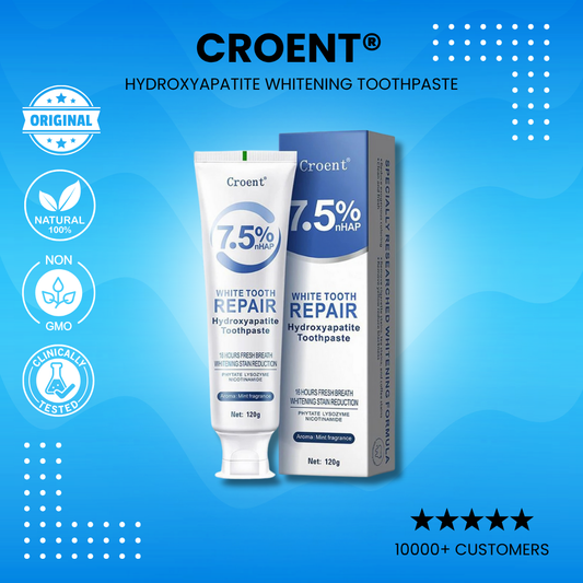 Croent® Hydroxyapatite Whitening Toothpaste