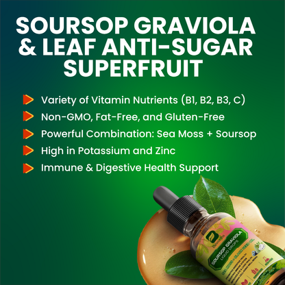 Soursop Graviola™ Organic Immunity & Detox Drops