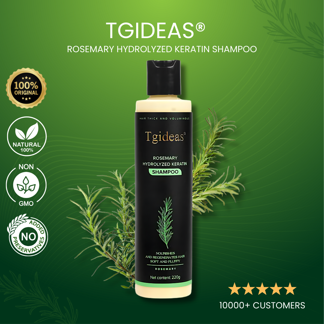 Tgideas® Rosemary Hydrolyzed Keratin Shampoo