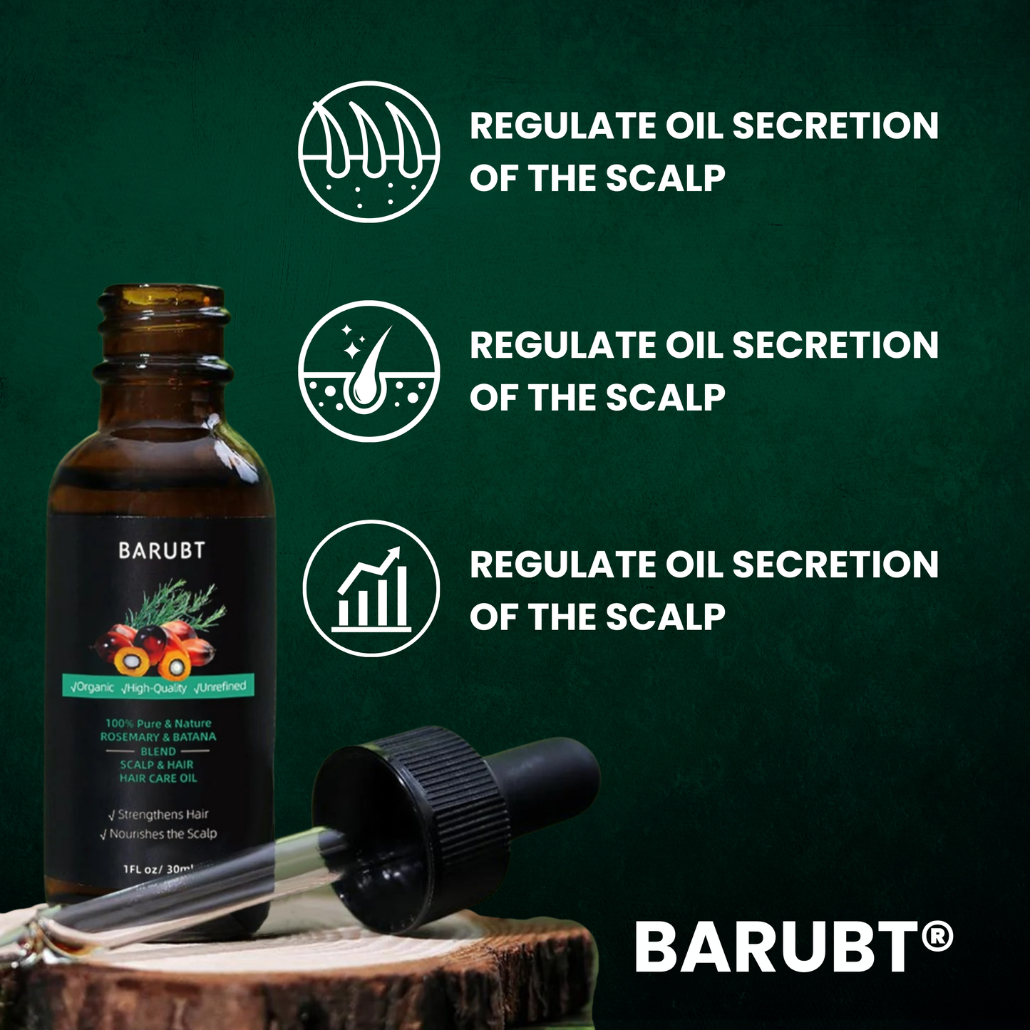 BARUBT® Nourishing Hair Strength Oil