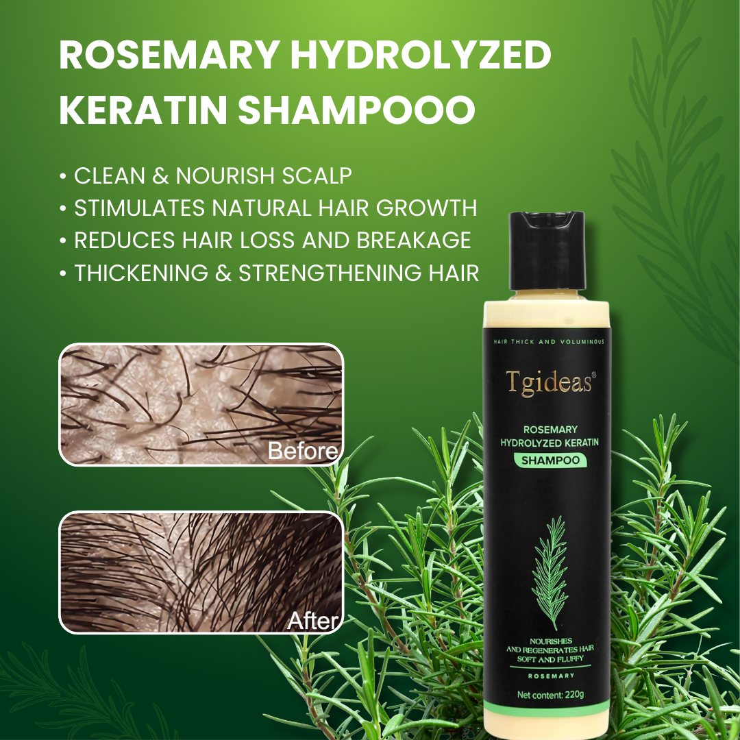 Tgideas® Rosemary Hydrolyzed Keratin Shampoo
